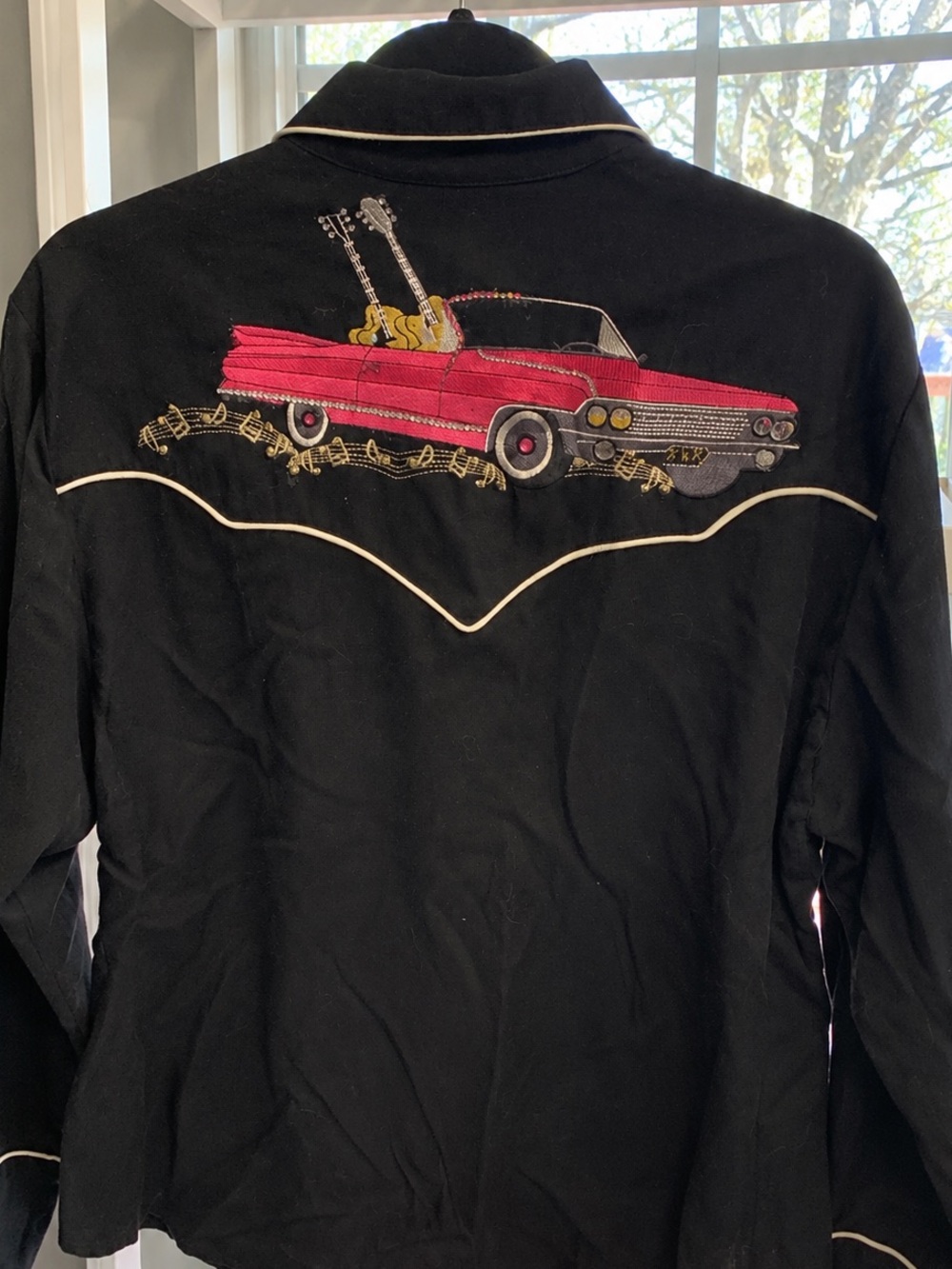 Scully Rock 'N Roll Long Sleeve Western Shirt